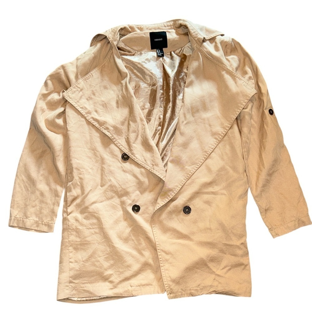 Forever 21 Open Trench Coat